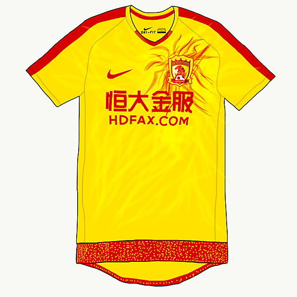 Guangzhou Evergrande Away Kit