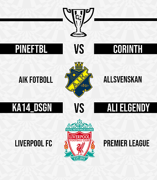 Quarter Final Fixtures 1