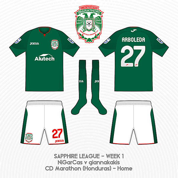 CD Marathon - Home kit