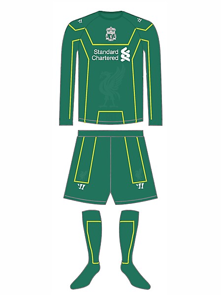 Liverpool \'Kick-ass\' goalkeeper kit