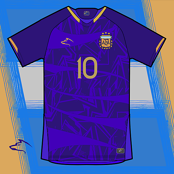 Argentina away concept