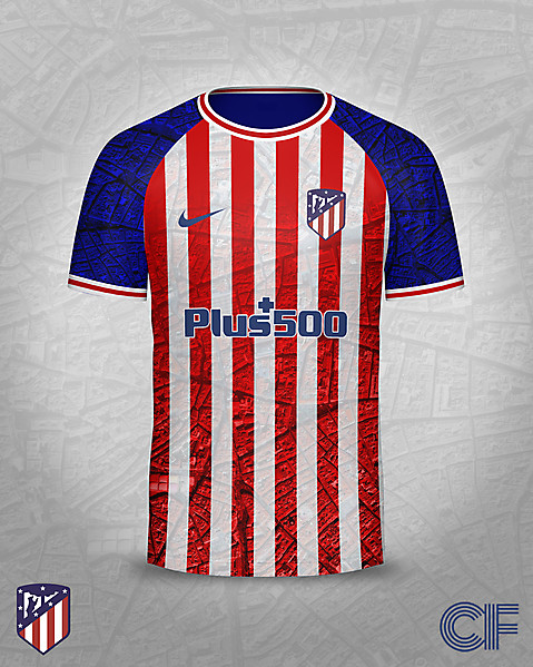 Atletico Madrid Home Shirt Concept