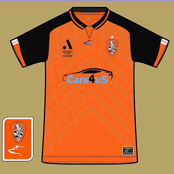 Brisbane Roar - home shirt