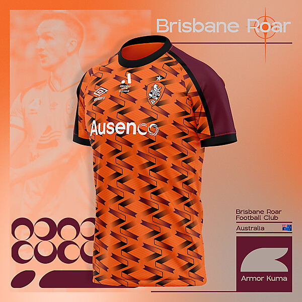 Brisbane Roar Umbro Home Kit