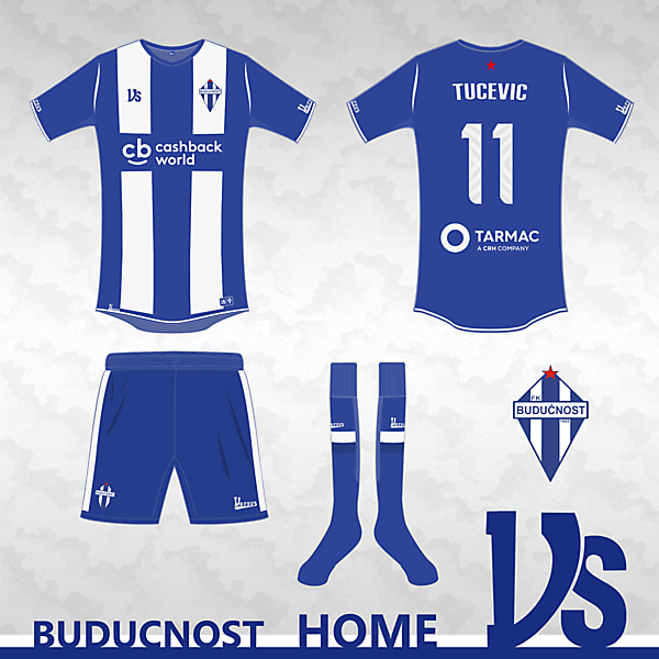 Buducnost Podgorica Home kit