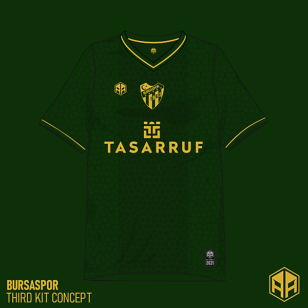 Bursaspor third kit concept