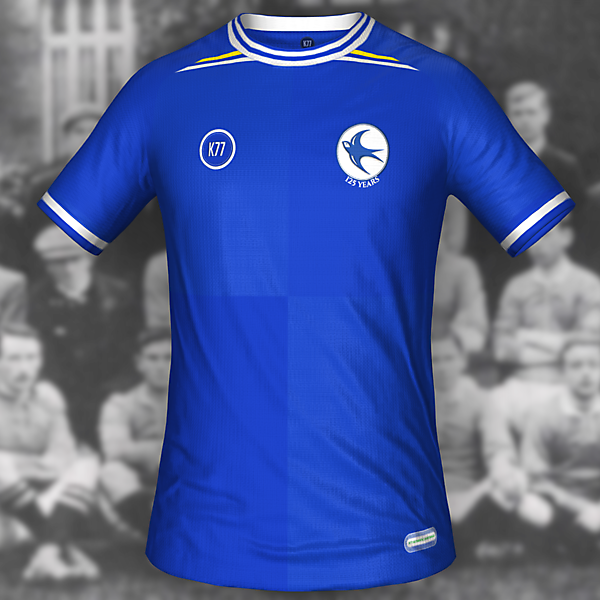 Cardiff City 125th Anniversary Home