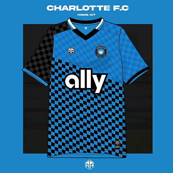 Charotte F.C home kit concept