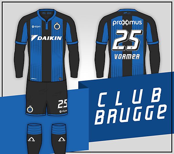 Club Brugge // Home Kit