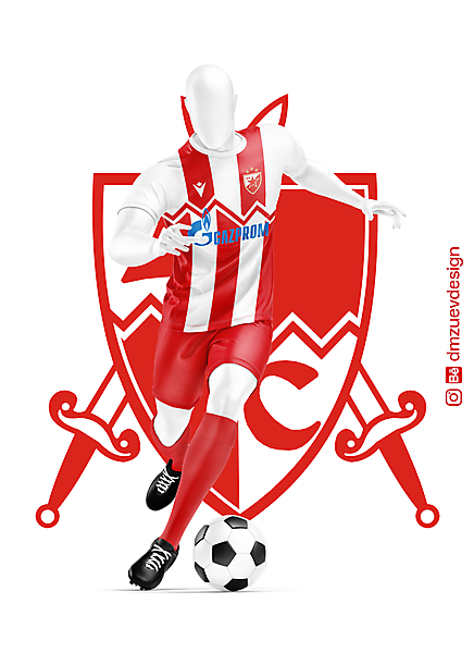 Crvena Zvezda home kit concept