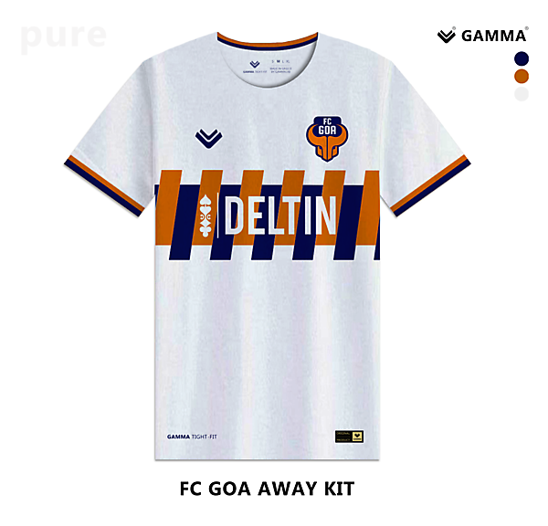 fc goa away jersey