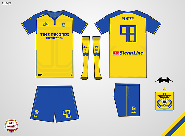 FK Ventspils Home kit