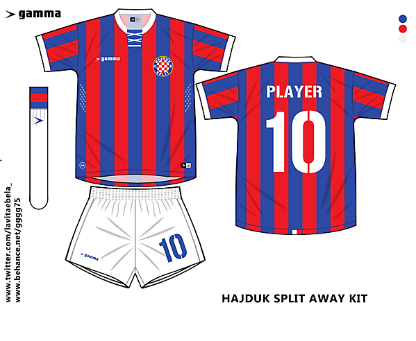 hajduk away kit