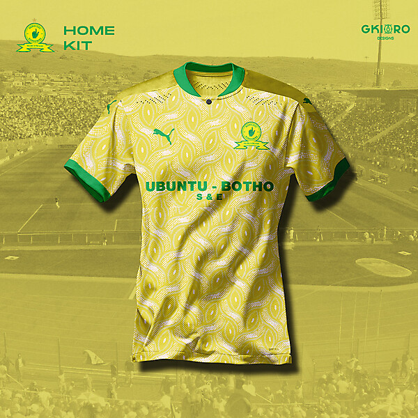 Mamelodi Sundowns Home kit 