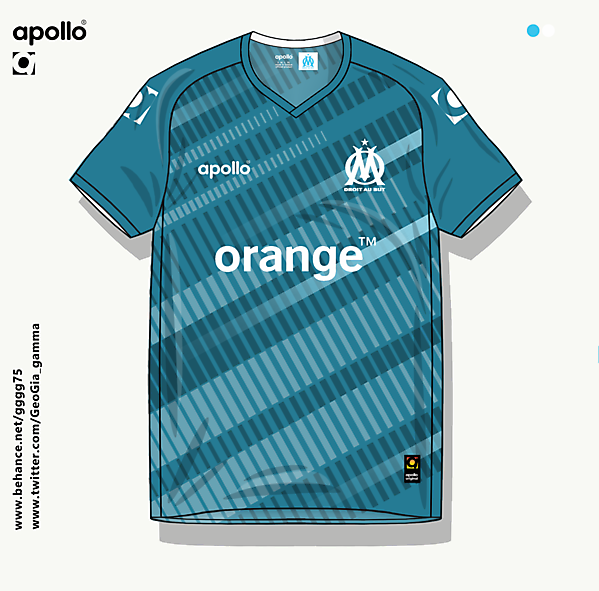 marseille away jersey