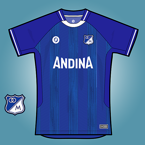 Millonarios home shirt