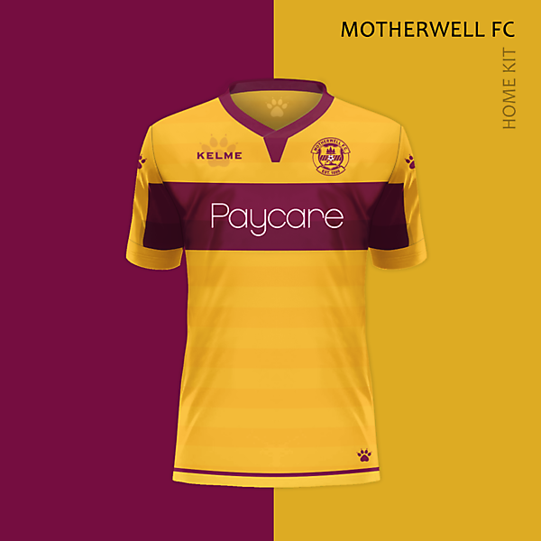 MOTHERWELL FC /  Home kit