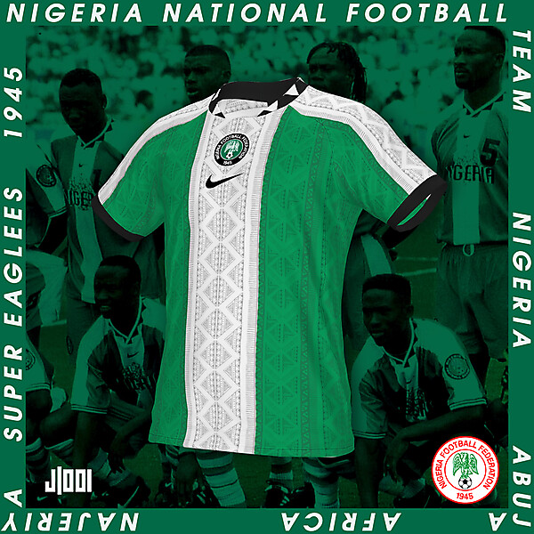 NIGERIA  | NIKE HOME SHIRT CONCEPT