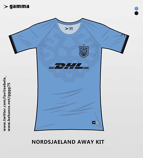 nordsjaeland away kit