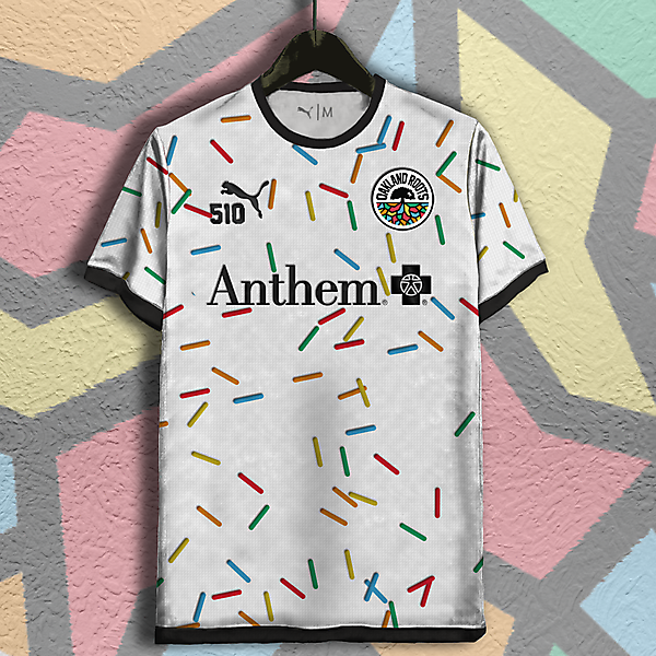 Oakland Roots Away Shirt Concept