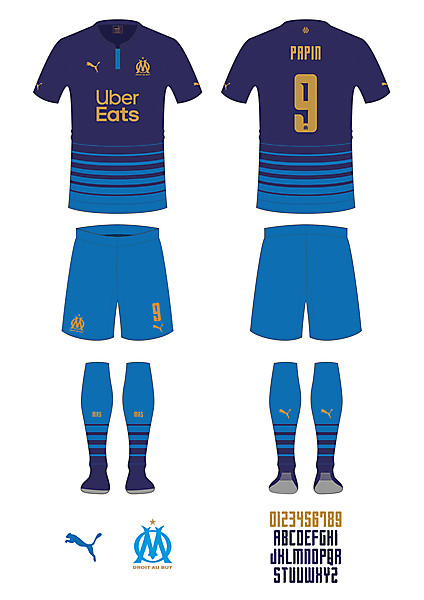 Olympique de Marseille Third Kit