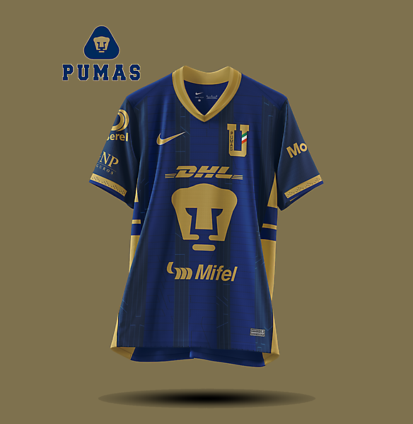 Pumas UNAM - away concept