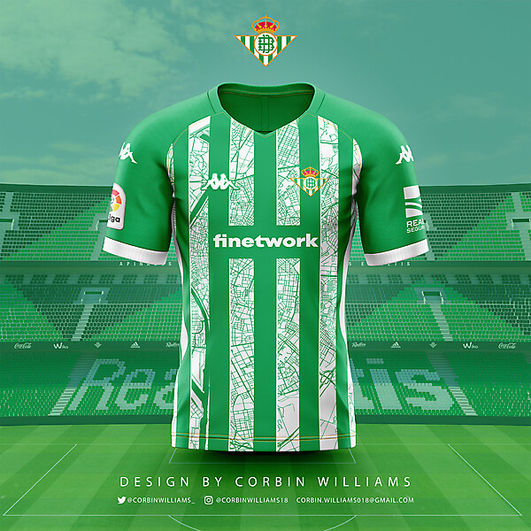 Real Betis Home Kit Concept