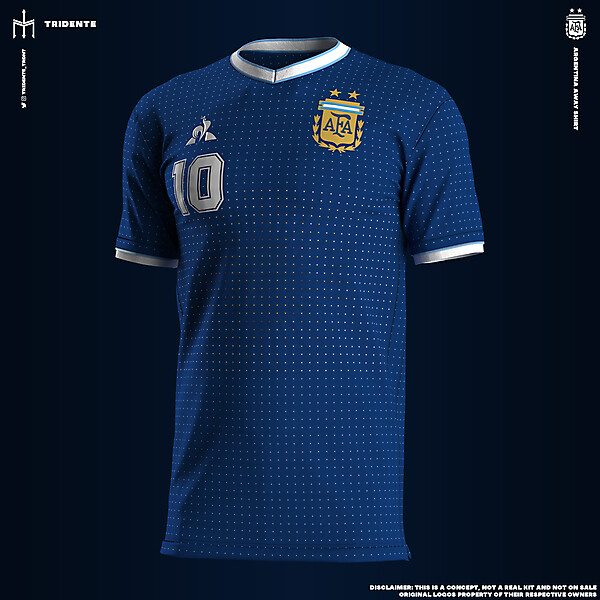Selección nacional de fútbol de Argentina X Le Coq Sportif | Away kit | KOTW