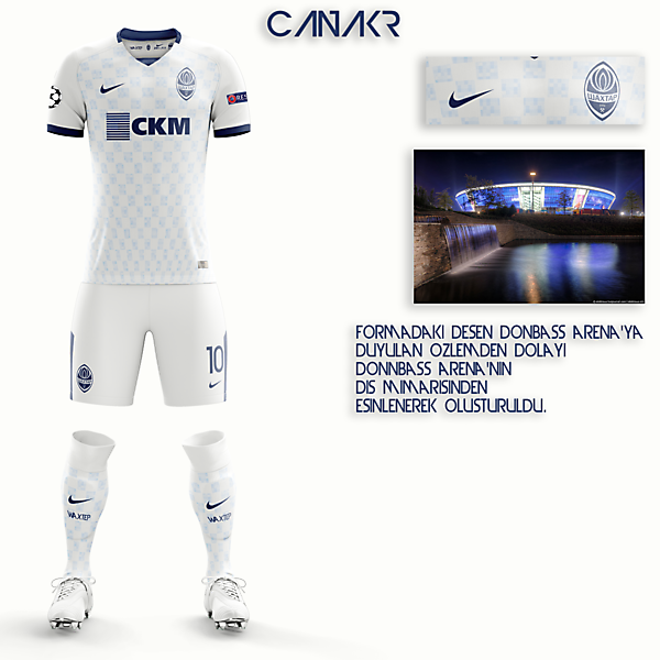 Shaktar Donetsk Away Kit