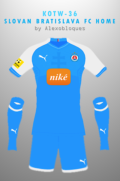 Slovan Bratislava FC Home Kit