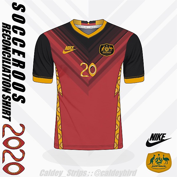 #Socceroos Reconciliation Shirt 2020