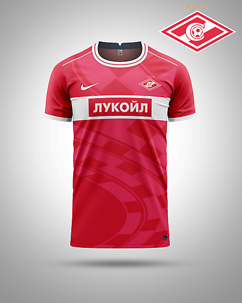 Spartak Moscow home kit concept