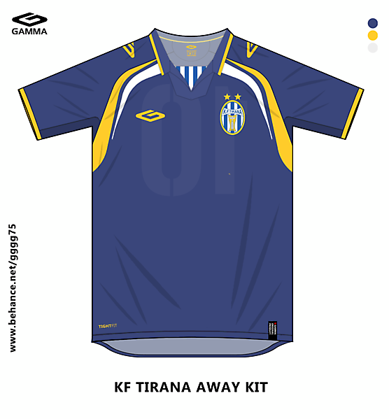 tirana away kit