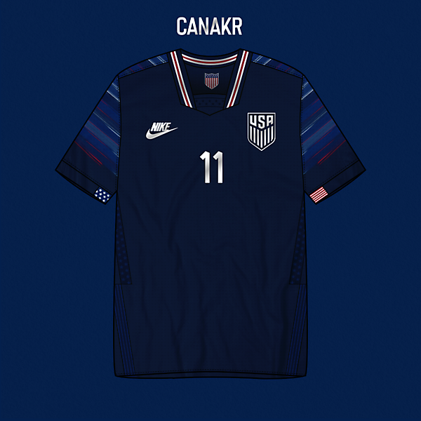 USA Away Kit x Nike