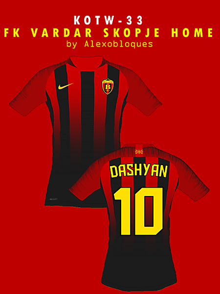 Vardar Home Jersey