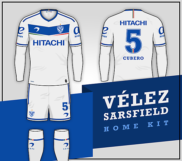 Vélez Sarsfield | Home kit