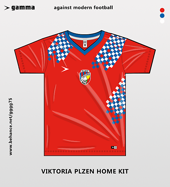 viktoria plzen home kit