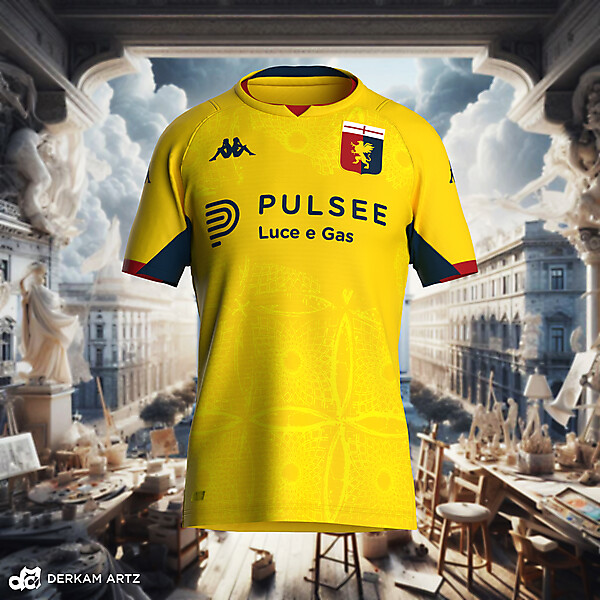 Genoa CFC x Kappa - Third Kit Concept  