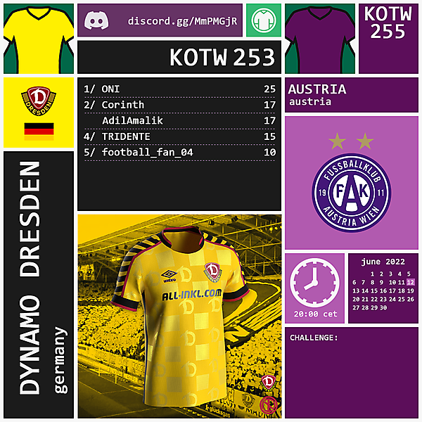 KOTW253 / KOTW255