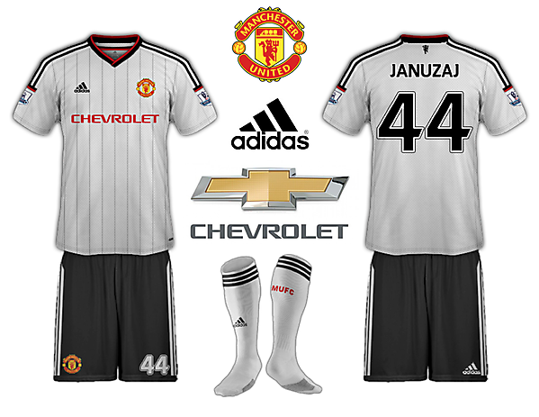 Manchester United 2015/16 Adidas Away Kit