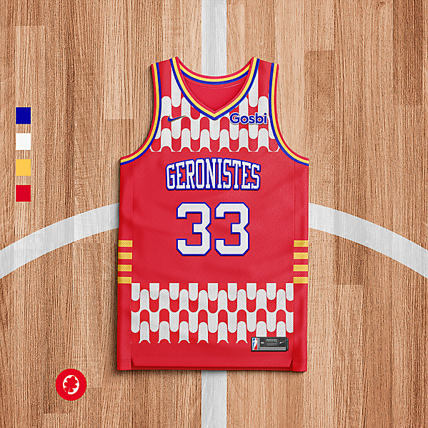 Girona basketball concept