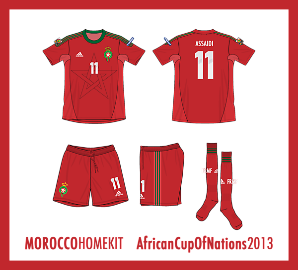 Morocco Home Kit 2013
