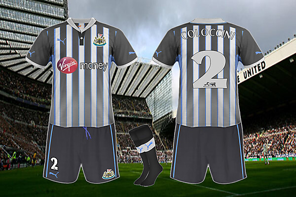 NUFC 12/13 Home Kit