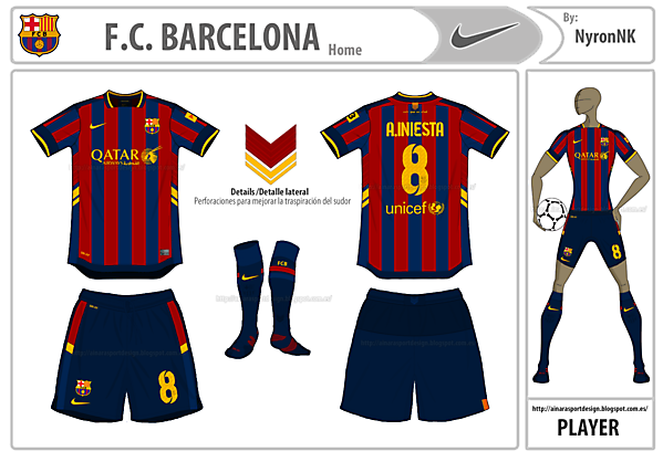 FCB Home-My Nike design 