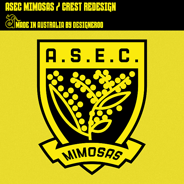 ASEC Mimosas / Crest Redesign