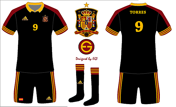 Spain National Away Kit 1
