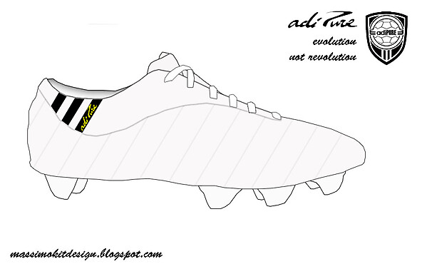 Adipure IV White/Black/Yellow