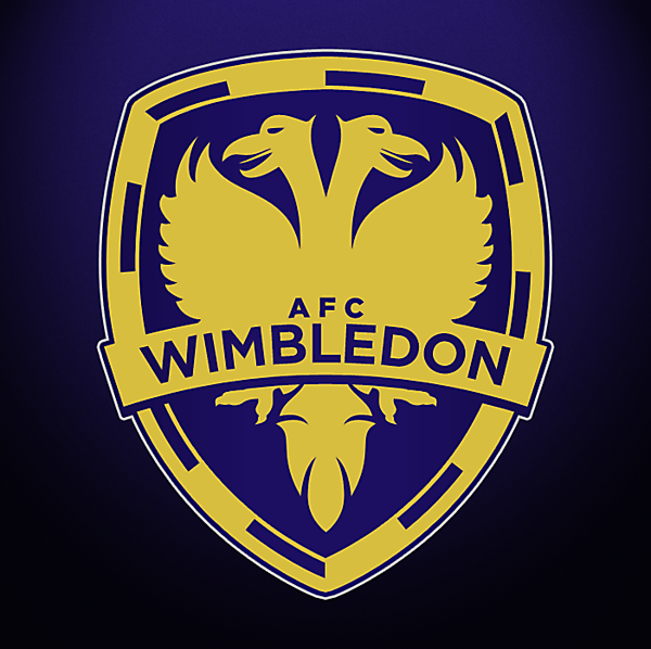 New AFC Wimbledon Crest