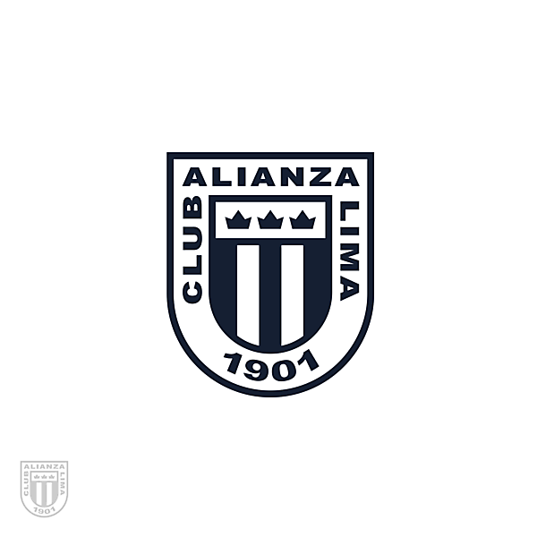 Alianza Lima Logo Concept