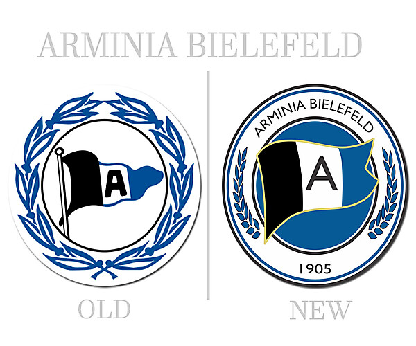 Arminia Bielefeld Rebrand 